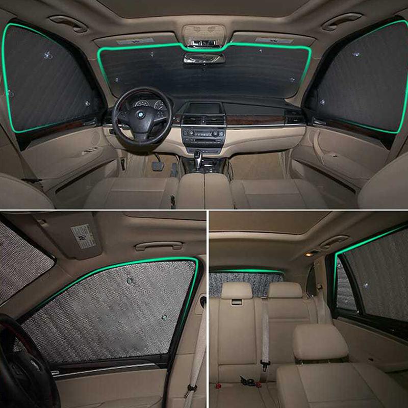For Honda Fit Jazz 3 MK3 GK GH GP 2014 2015 2016 2017 2018 Car Sunshade Accessories UV Sun Protection Window Trim Sun Visor
