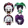 Различные стили Милые Цирковые Аниме Игровые Персонажи Freak Pierrot Harlequin и Шут Плюшевые Игрушки Брелок Подвеска для Сумки Плюшевая Кукла