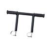 Universal Stroller Handle Extender Bar Adjustable Height Extension Armrest for Tall Parents Durable Metal Construction Fits Most Prams and Pushchairs