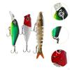 12 штук приманок для ловли окуня Swimbaits, имитация крючка