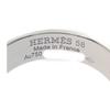 HERMES  H116601B #17.5(JP Size) 58  ring K18 white gold Women