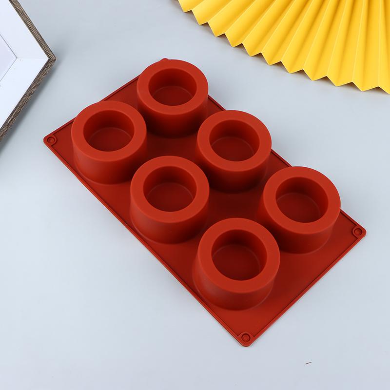 1 шт. 6 отверстий круглая форма для торта украшение торта силиконовая форма инструмент для выпечки тортов своими руками