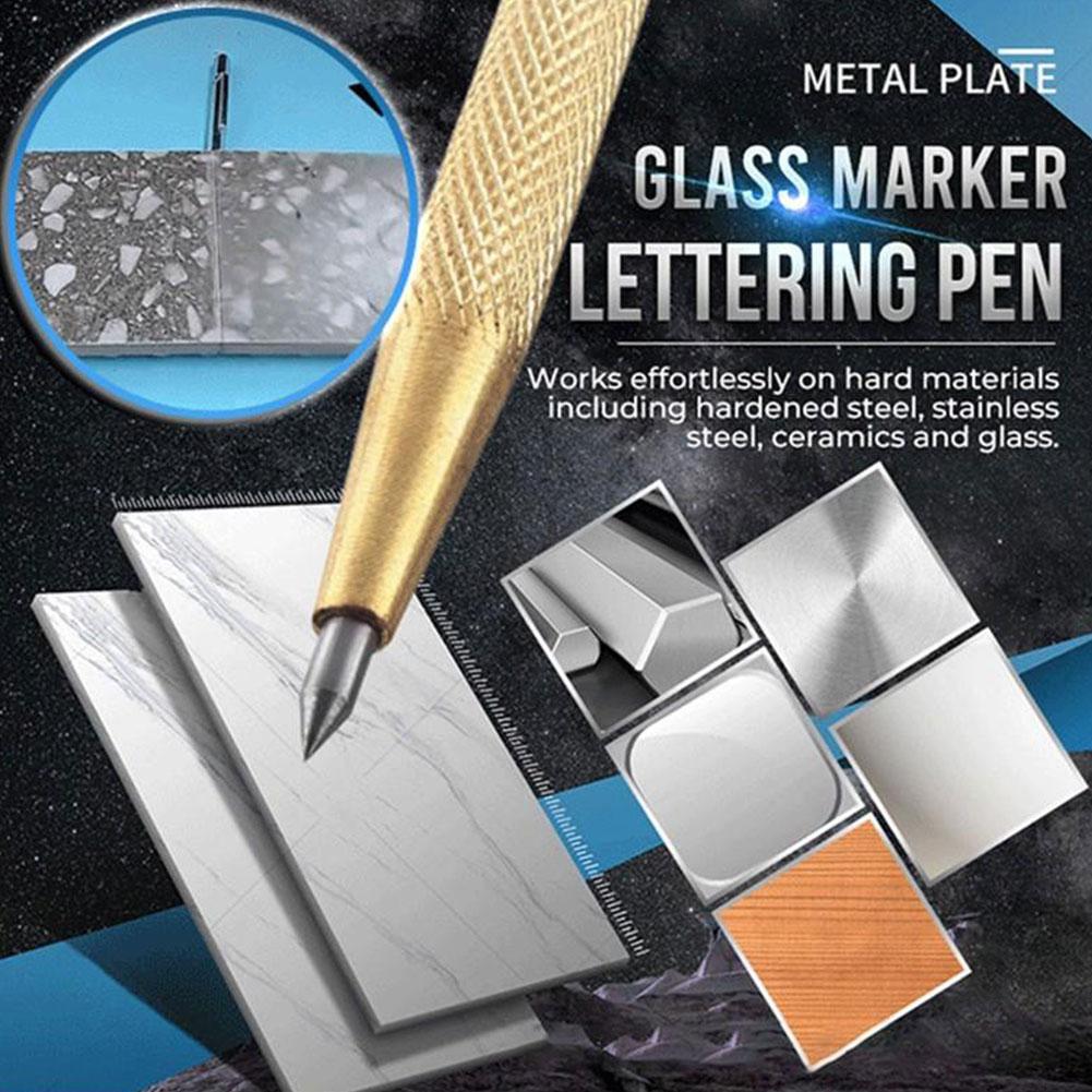 1pcs Glass Cutting Tool Diamond Glass Cutter Carbide Engraver Machine Lettering Tile Pen Hard K U1K9