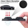 4PCS Universal Silicone Car Door Latch Covers,New Silicone Door Latch Protective Cover with 3 Layers of Shock Absorption for Protection & Noise