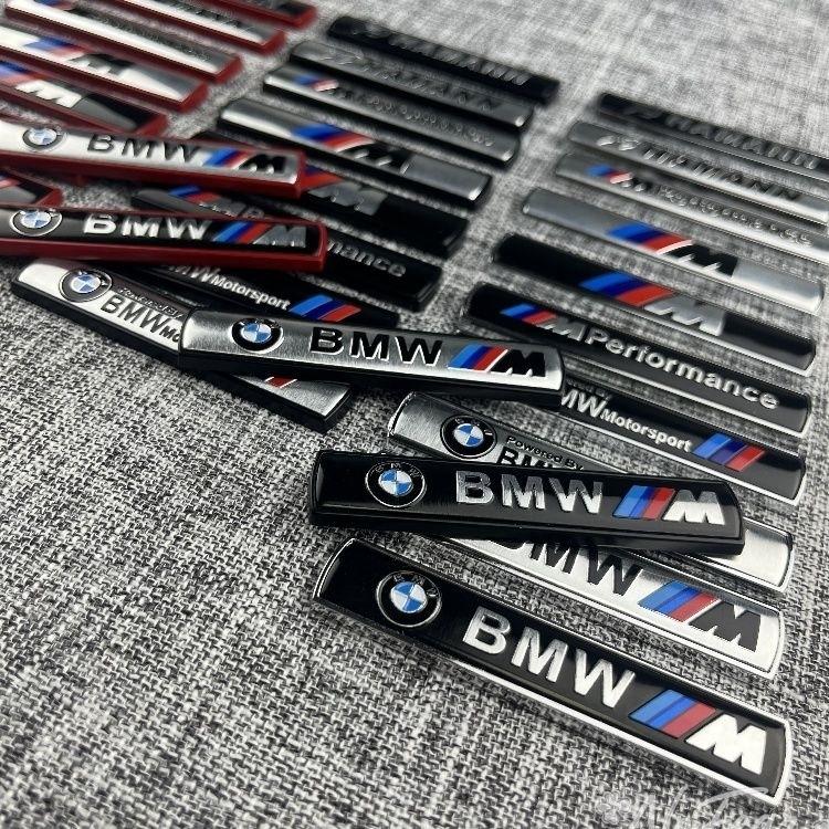 Motorsport Metal Car Sticker Aluminum Emblem Grill Badge For BMW M E46 E90 E60 F30 G20 X1 X2 X3 X4 X5 X6 X7 i3 i4 i5 i7 M2 G30 TWXBP1