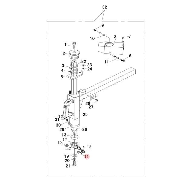 Plastic Cover for Mounting Foot Type