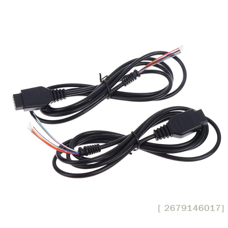 {Summer2} Cable For Genesis 2 MD 2 Control Cable For Mega Drive 2 Gamepad Controller Extend Cord 9Pin Game Console Wire