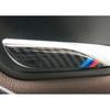 Interior Door Handle Cover Trim For BMW 3-4 Series GT 2013-19 Real Carbon Fiber