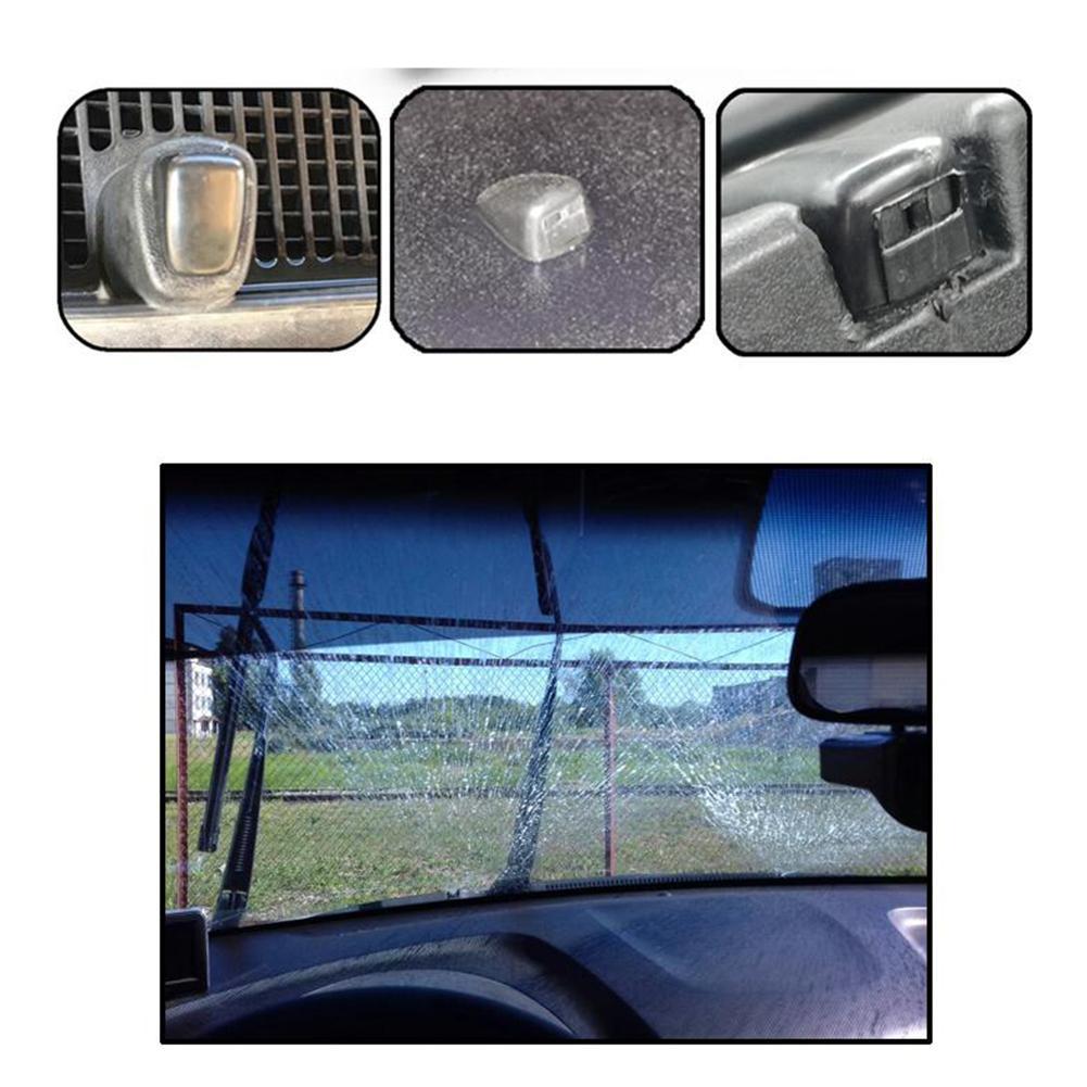 1 пара универсальных автомобильных форсунок для омывателя лобового стекла, крышка для выпускного отверстия омывателя, регулировка форсунки стеклоочистителя