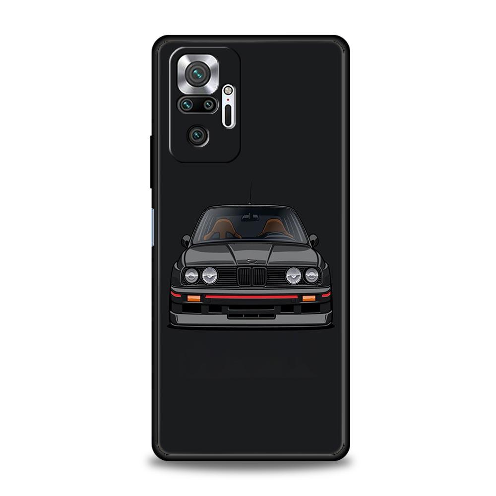 Чехол для телефона для Xiaomi Redmi Note 14 13 12 5G 9S 9 10 11 Pro Plus 4G 9T 14C 13C 12C 10C 9C 9A Cover JDM Type R Civic Sport Car