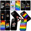 Love Is Love LGBT Rainbow Heart LGBTQ Case for Motorola Moto Edge 50 30 Fusion 40 NEO Ultra Pro G22 G23 G20 G35 G84 G13 G53