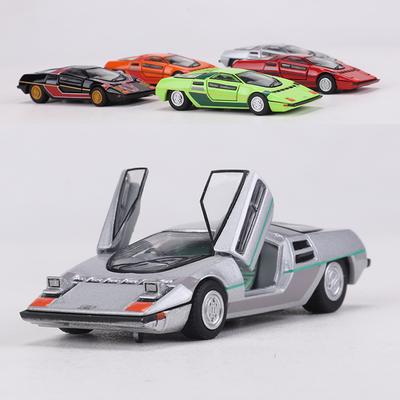 ТЕНЬ 1:64 Купольная Zero Дверь-Ножницы Суперкар Модель Автомобиля из Сплава Может Включать Свет И Открывать Дверь