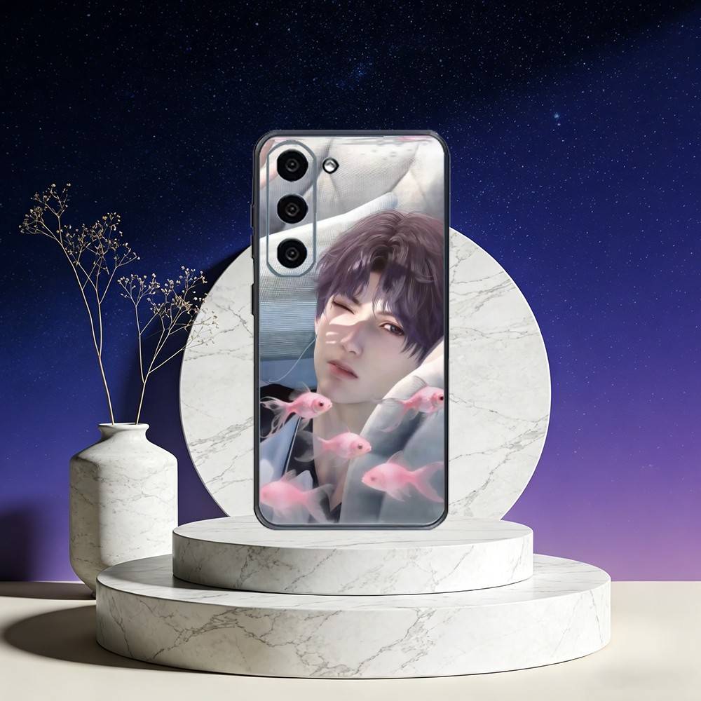 Rafayel L-Love and D-Deepspace Phone Case For Samsung Galaxy A73,A72,A71,A70,A53,A52,A51,Others Soft Black Cover