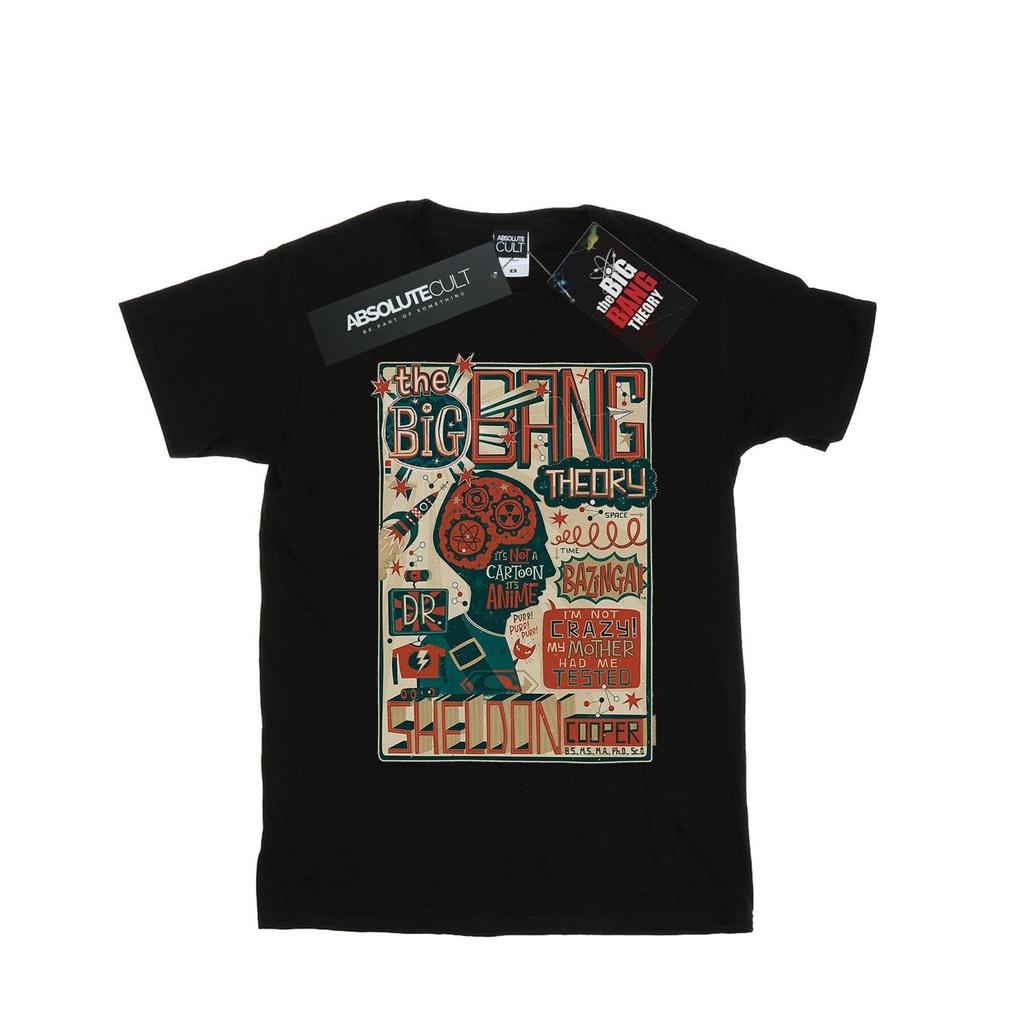 Big Bang Theory Mens Infographic Poster T-Shirt