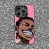 Чехол для телефона Riley Freeman Boondocks для iPhone 16,15,14,13,12,11,Pro,XS,Max,Plus,Mini,SE Черный Конфетный Матовый Ударопрочный Чехол