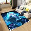 Японская музыка, аниме, мультфильм, 3D коврик, ковер для гостиной, спальни, диван, коврик для украшения, детские игры, нескользящий напольный коврик