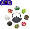 Iron Without with Tea Iron Open Present Kettle, Stylish, Enamel, Strainer, Teapot, Supplement, Fire, Health, Souvenir, (600ml)