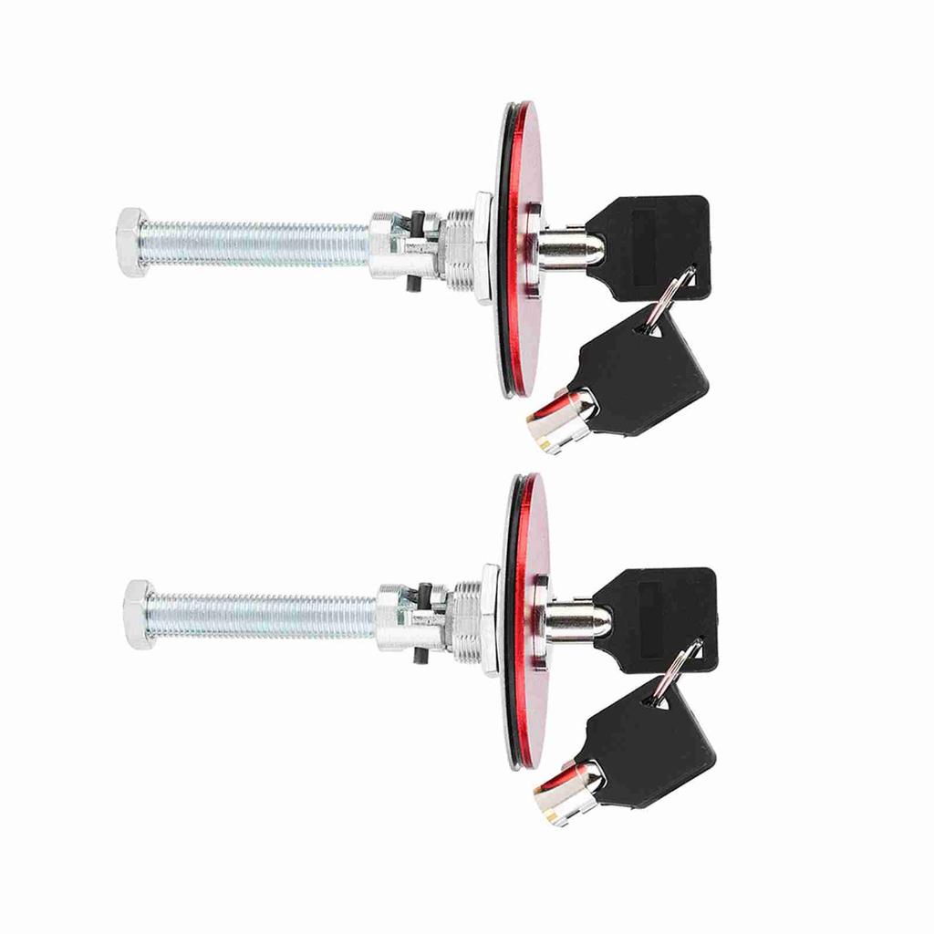 Универсальный замок капота автомобиля, комплект штифтов, предохранительная защелка (красный)