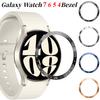 Металлическая рамка для Samsung Galaxy Watch 8/7/6/5 40мм 44мм Рамка со шкалой времени/скорости Защитное кольцо Bezel для Watch 8/6 Classic 46мм 47мм