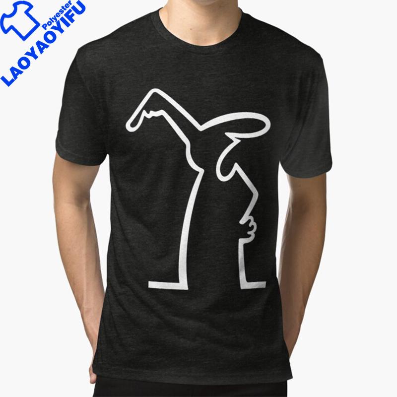 La Linea TV TShirt forUnisex Pointing Humor Casual Sweatshirts Tee Novelty Trendy Loose Graphic Tops Harajuku Man Clothing