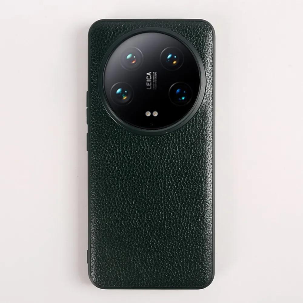 Ручная работа Чехол для Xiaomi 15 Ultra Настоящая кожаная обложка Mi13T Pro 11Ultra,13Pro 12TPro 14T Pro Винтажные чехлы для телефонов