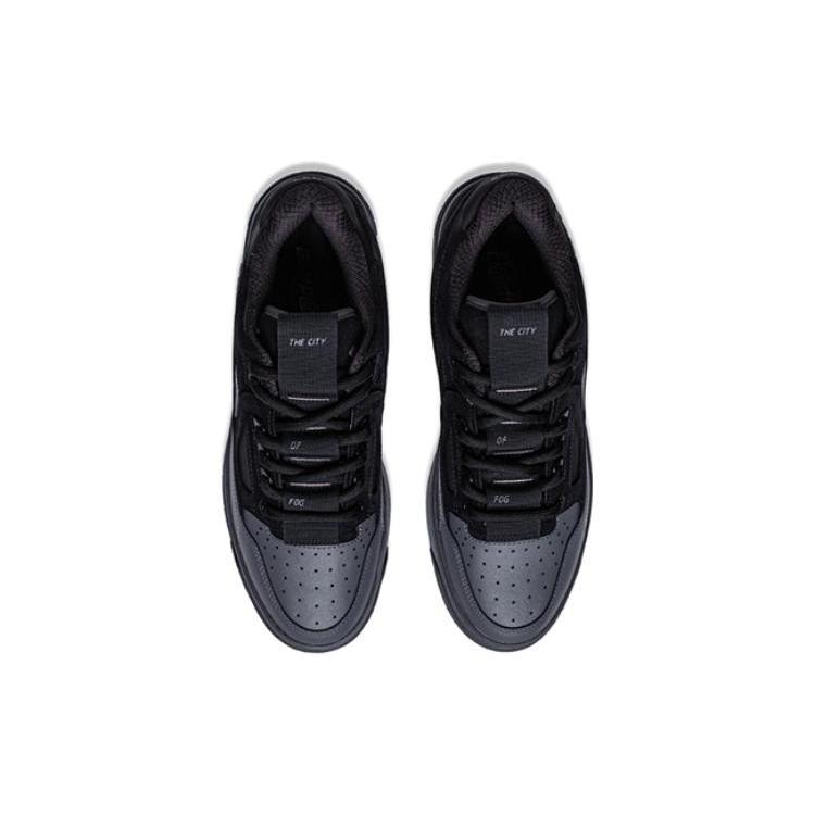 Li Ning Rookie 2 Низкие Скейтбордические Кроссовки Мужские Черные ABCT065-2