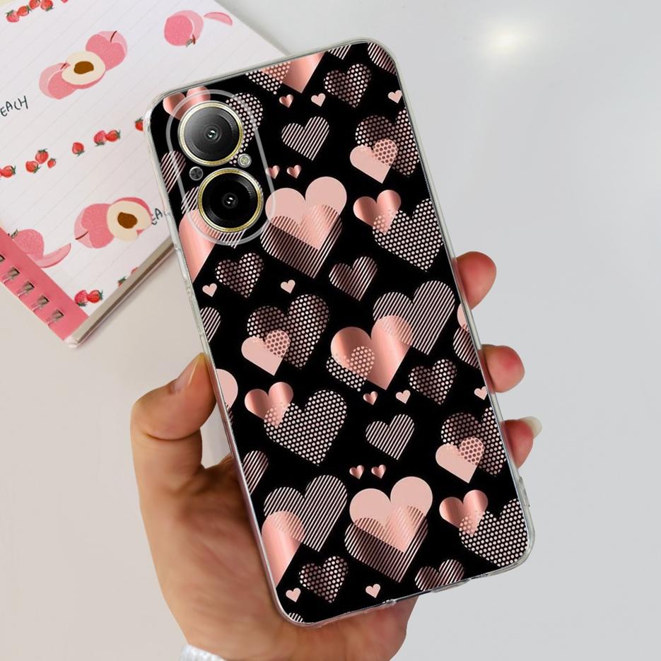 For Realme C67 4G Case RMX3890 New Fashion Painted Cover 6.72'' Soft Silicone Phone Case For Realme C67 C 67 RealmeC67 4G Bumper