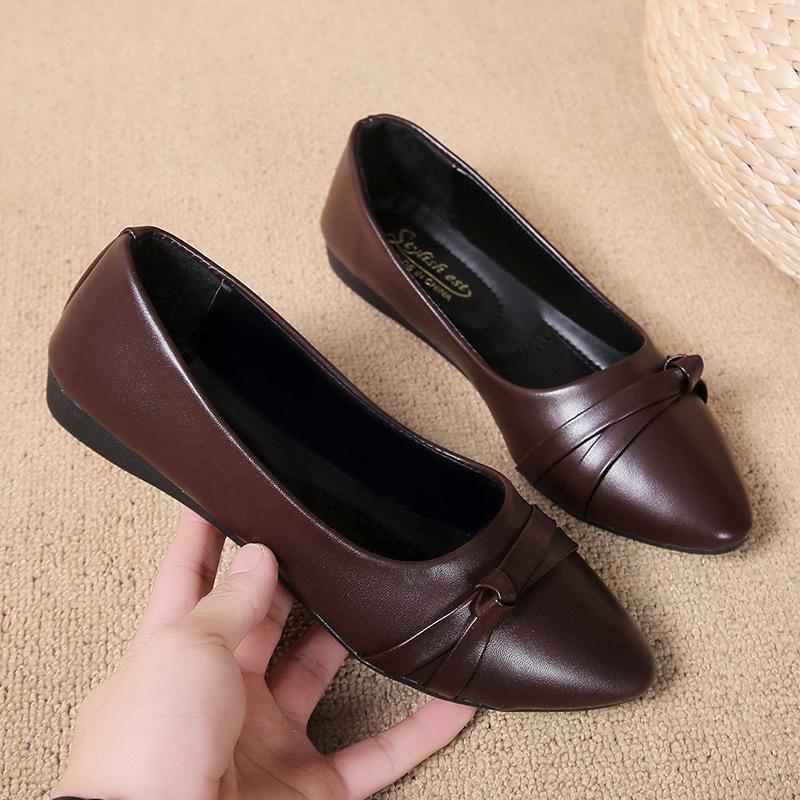 Women Flats Shoes Casual Light Comfortable Patent Leather Summer Lady Students 2024 New Fashion Outdoor Loafers Female