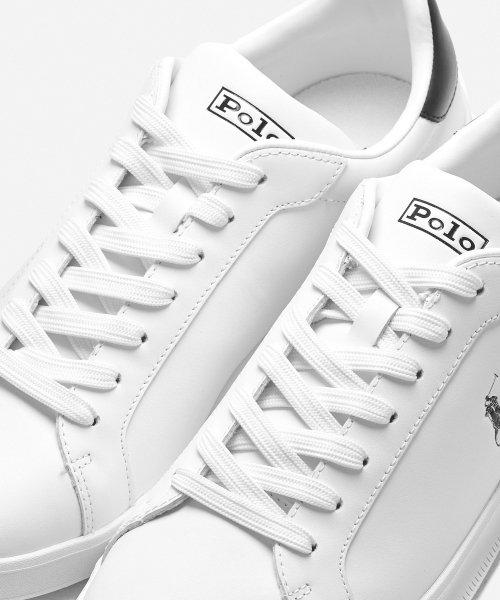 Polo Ralph Lauren Кроссовки Heritage Court II - Белые:Черный MAPSFTW0CT20126-100