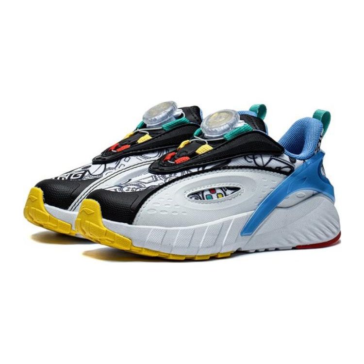 Li Ning Удобные Повседневные Нескользящие Прочные Низкие Детские Повседневные Кроссовки Детские Повседневные Кроссовки Белые Черные YKNT002-1