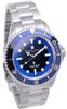 Radio Reverse Rotation Prevention Water Resistant To 10 Silver X Blue [Salvatore Mara] Watch, Solar, Bezel, ATM, Men's, SM22110-SSBL