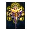 Японское классическое аниме, золотое украшение Saint Seiya, настенная роспись, постер, холст, живопись и настенные художественные принты для современного домашнего декора
