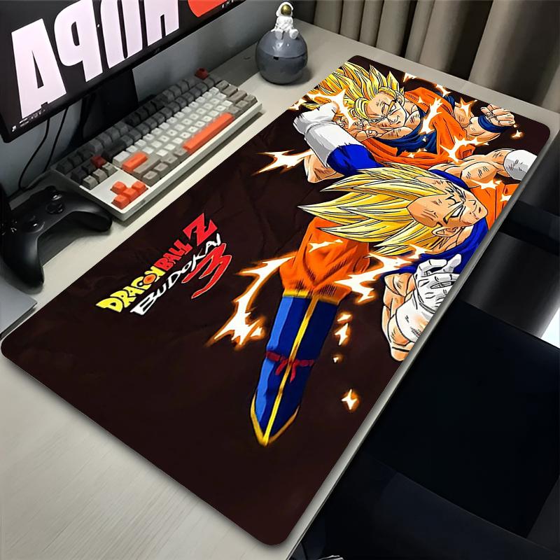 Mouse Pad Cool Dragon Ball DBZ Mouse Pads Office Desk Mats PC Gaming Accessories XXL New Laptop black and white Keyboard Mat
