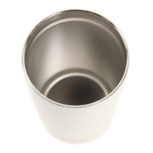 Thermos Vacuum Insulated Tumbler with Lid, 400ml, White, JDP-400 WH