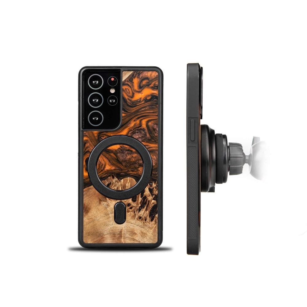 Bewood Unique case for Samsung Galaxy S21 Ultra - Orange