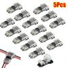 1/5Pcs Low Voltage Pluggable Wire Connector T Type Terminal Clamp For for AWG 24-18 Wires Wiring