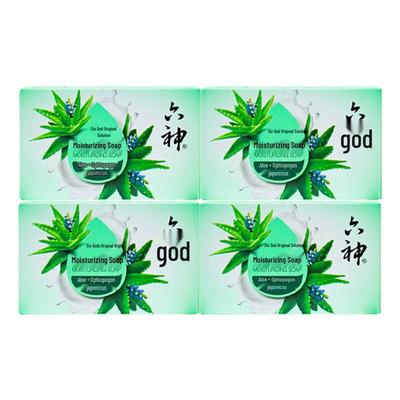 Увлажняющее мыло Liu Shen Алоэ и Офиопогон (4-Pack)