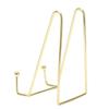 Подставки для стендов для демонстрации дизайна ногтей, прочные, элегантные, металлические, многофункциональные, держатели для рамок для фотографий, золотые