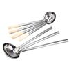 Long Handle Shovel Cooking Pot Turner Stainless Steel Spatula Turners Kitchen Cooking Utensils Cookware Tools Soup Spoon wok
