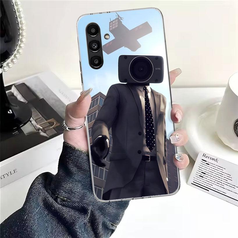 Чехол для мобильного телефона S-Skibidi Toilet для Samsung Galaxy A13 A14 A15 A16 A17 A53 A54 A55 A56 A57 A33 A34 A35 A36 A37 A23 A24 A