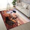 Cartoon Disney Walle Robot Print Carpet for Living Room Bedroom Kid's Room Home Decor Pink Room Decor Area Rug Non-slip Mat