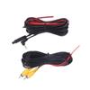 Universal Car Rca Av Rear View Backup Camera Video Cable Cord With Trigger Wire For Auto Rear View Camera And Dvd Monitor