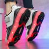 TUINANLE Children’s Two Wheels Luminous Glowing Sneakers Heels Light Roller Skate Shoes