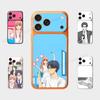 Аниме S-Si-woo S-Seo-yeon Однотонная наклейка-скин Для IPhone17 Pro ProMax Задняя пленка Чехол Обертка Антицарапина Прочная наклейка