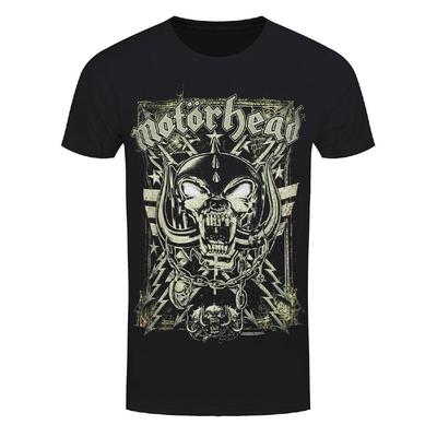 Футболка Motorhead Англия Паутина Военный Хряк Группа Официальная Черная Новая Унисекс Футболка