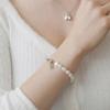 LAZYDAWN Pearl N Chain Bracelet B044