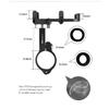 Gub Plus 9 Aluminum Alloy Cell Phone Holder Bicycle Motorcycle Handlebar Holder Mount, Clamp Size: 55-100Mm
