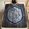 1PC Sheffield Wednesday Football Club Patterned Flannel Blanket Suitable For All Seasons for Home Decor Warmth and Comfort Gifts Holiday Present