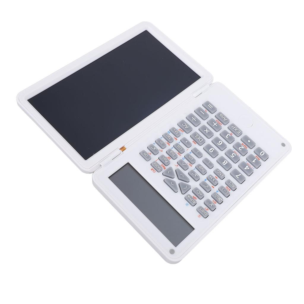 Desktop Scientific Calculator 2 Line Display with 6 Inch LCD Writing Tablet Foldable Calculator for
