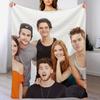 Пледы с героями сериала «Волчонок» Мягкий плед для кондиционера для офиса и дома